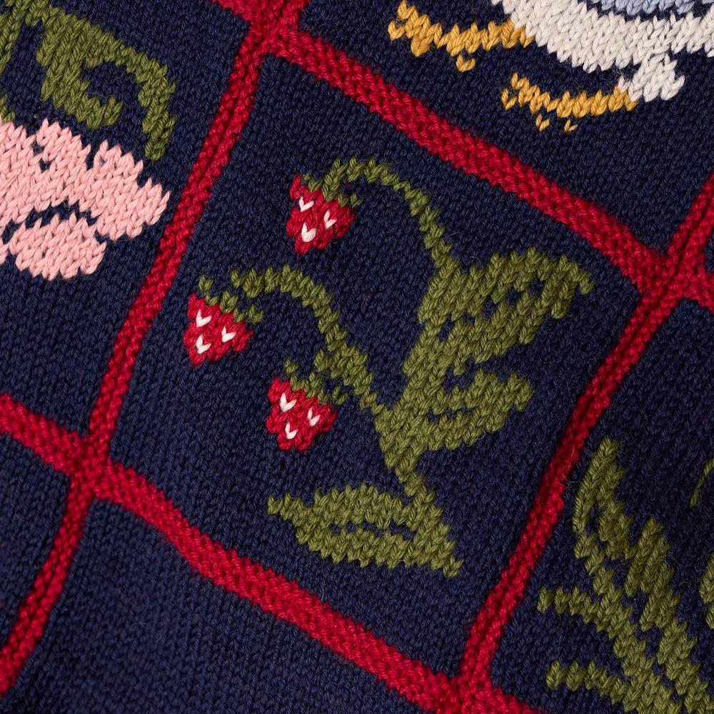 West Yorkshire Spinners Strawberry Thief Blanket Kit