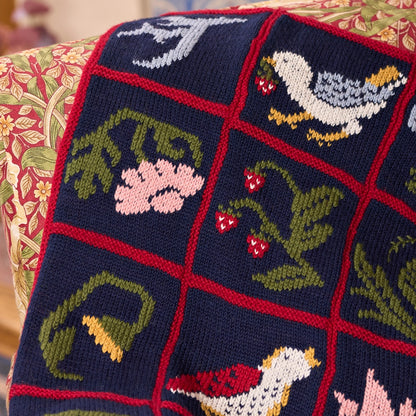 West Yorkshire Spinners Strawberry Thief Blanket Kit