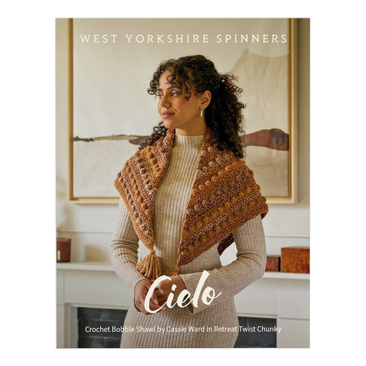 WYS Cielo - Crochet Bobble Shawl