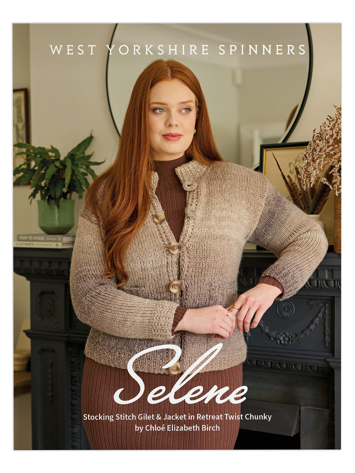 WYS Retreat Twist Chunky Selene Gilet & Jacket Pattern