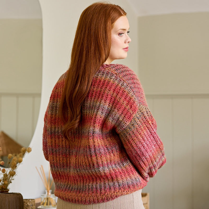 WYS Retreat Twist Chunky - Thora Cardigan Pattern (Knitting)