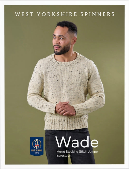 WYS Wade, Men's Stocking Stitch Jumper