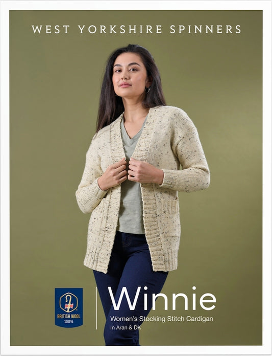 WYS Winnie, Women's Stocking Stitch Cardigan