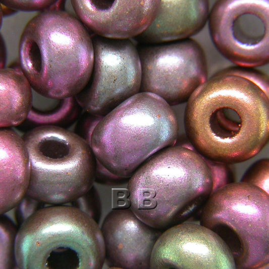 Mixed Brushed Copper Metallic Beads - valleywools