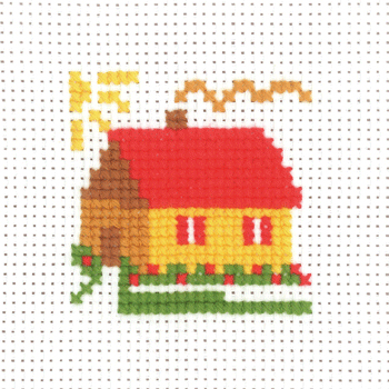 Permin of Copenhagen My First Kit - House - valleywools