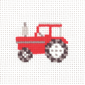 Permin of Copenhagen My First Kit - Red Tractor - valleywools