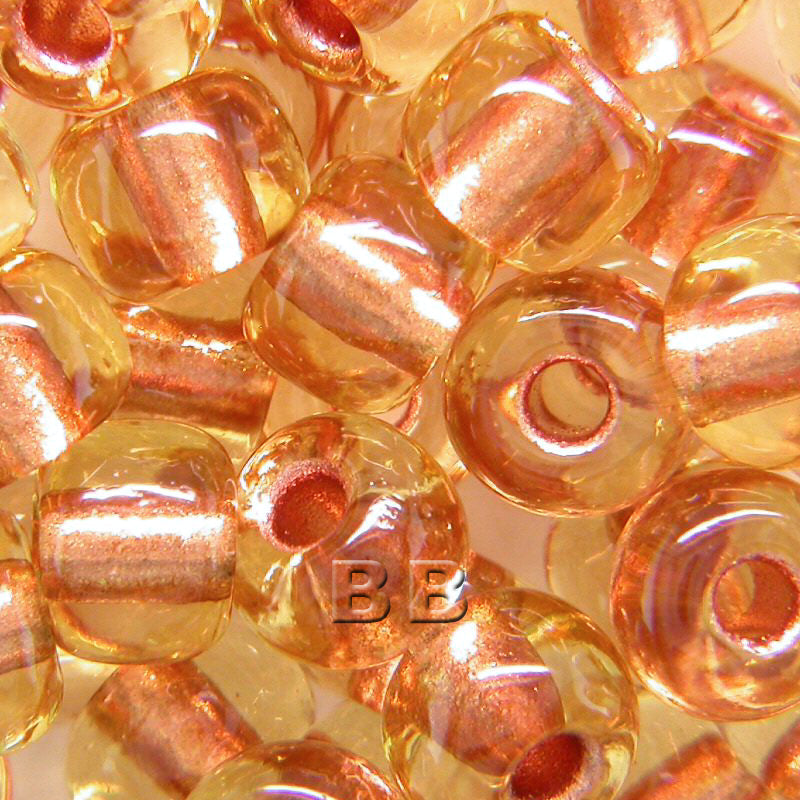 Topaz Copper Lined Beads - valleywools