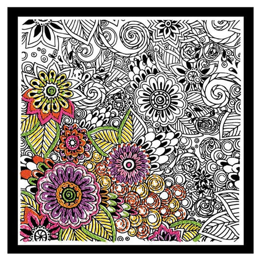Design Works Zenbroidery - 4007 Floral - valleywools