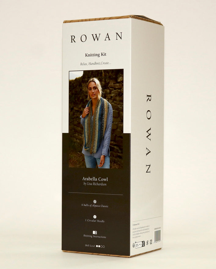 Rowan Arabella Cowl Kit by Lisa Richardson - valleywools