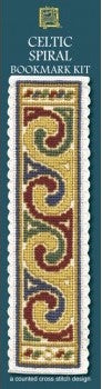 Textile Heritage BookMark - Celtic Spiral (Cream) - valleywools