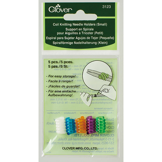 Clover Coil Knitting Needle Holders - valleywools