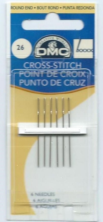 DMC Cross Stitch Needle size 26 - valleywools