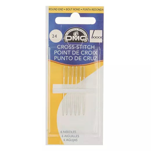 DMC Cross Stitch Needles Size 24 - valleywools