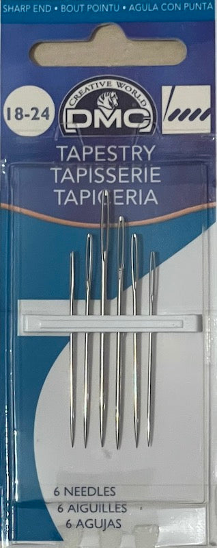 DMC Tapestry Needles sizes: 18-24 - valleywools