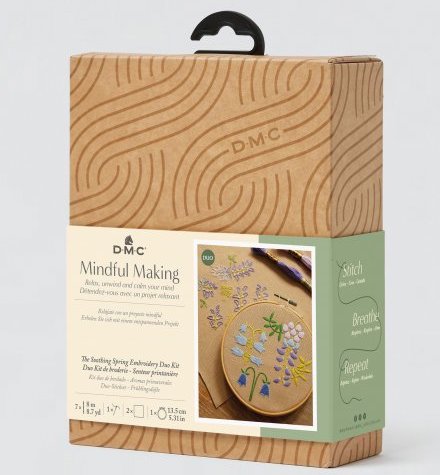 DMC The Soothing Spring Embroidery Duo Kit - valleywools