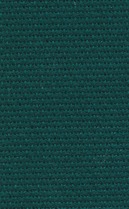 DMC 14 count Dark Green Aida 50 x 75cm - valleywools