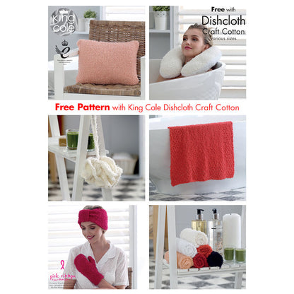King Cole Dishcloth and Craft Cotton - valleywools