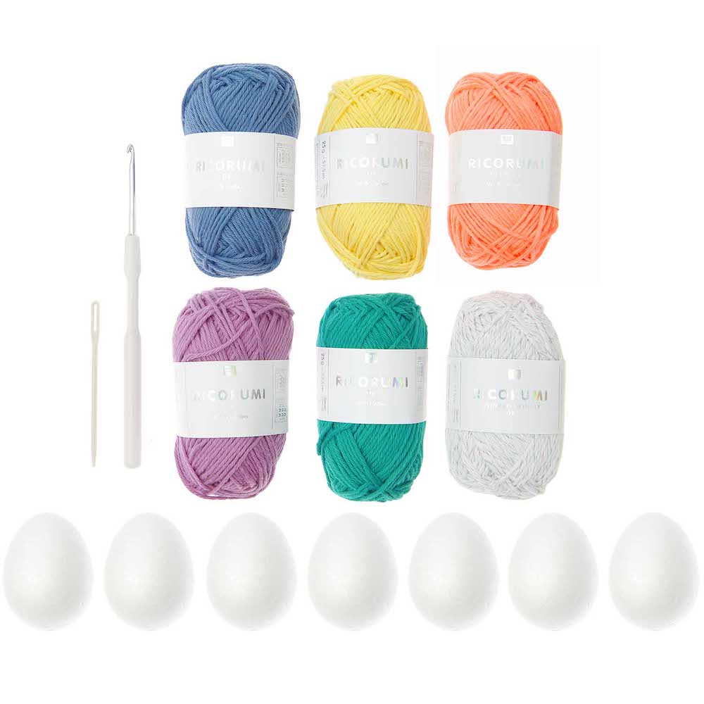 Rico Ricorumi Crochet Easter Egg Kits - valleywools