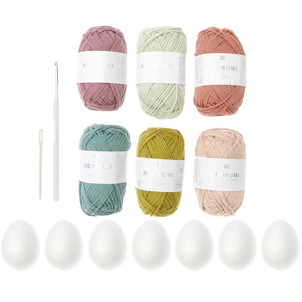 Rico Ricorumi Crochet Easter Egg Kits - valleywools