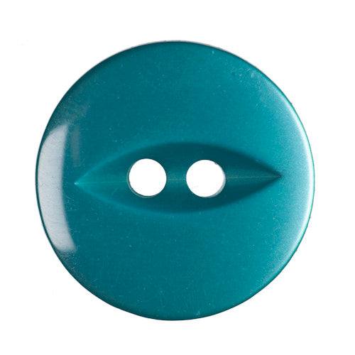 Trimits Polyester Fish Eye Jade Button 16mm - valleywools