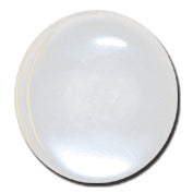 Trimits Polyester Shank White Button 15mm - valleywools