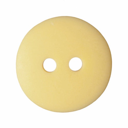 Matt Smartie Button Yellow - valleywools