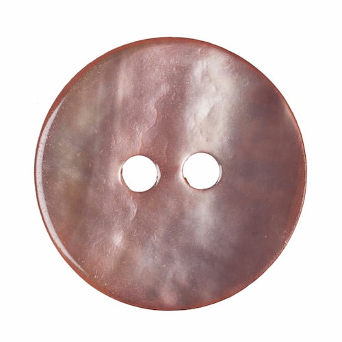Dyed Agoya Shell Button 15mm Light Pink - valleywools