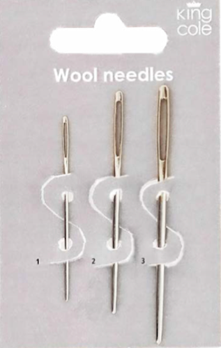 King Cole Wool Needles (Sharp & Blunt) - valleywools