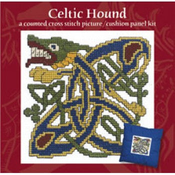 Textile Heritage Panel - Celtic Hound picture - valleywools
