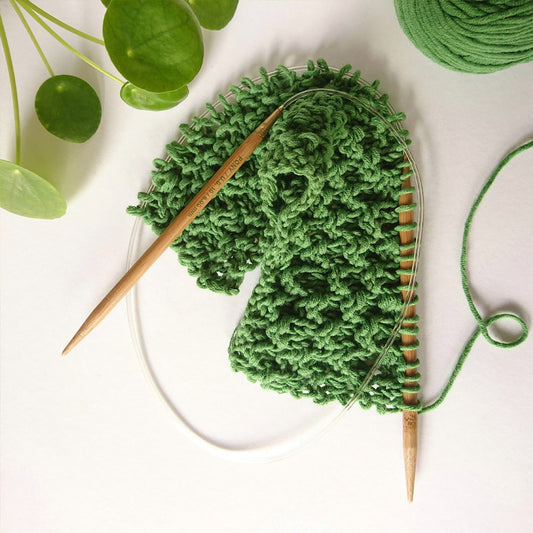 Pony Bamboo Circular Knitting Needle 80cm - valleywools