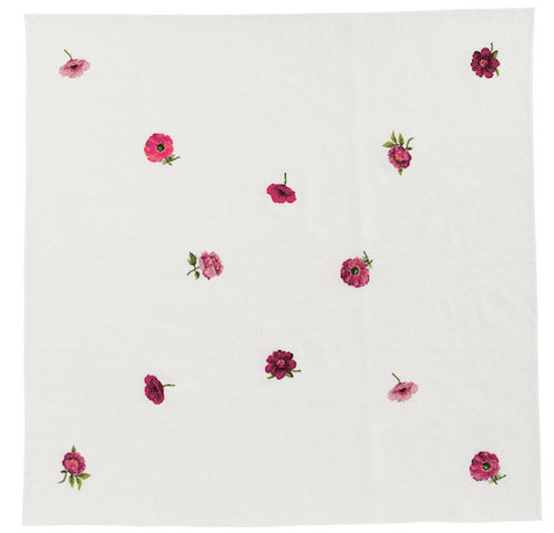DMC Colourful Flowers Tablecloth (RK057) - valleywools