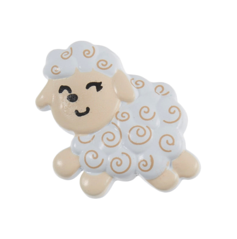 ABC Loose Buttons: White Sheep 22mm - valleywools